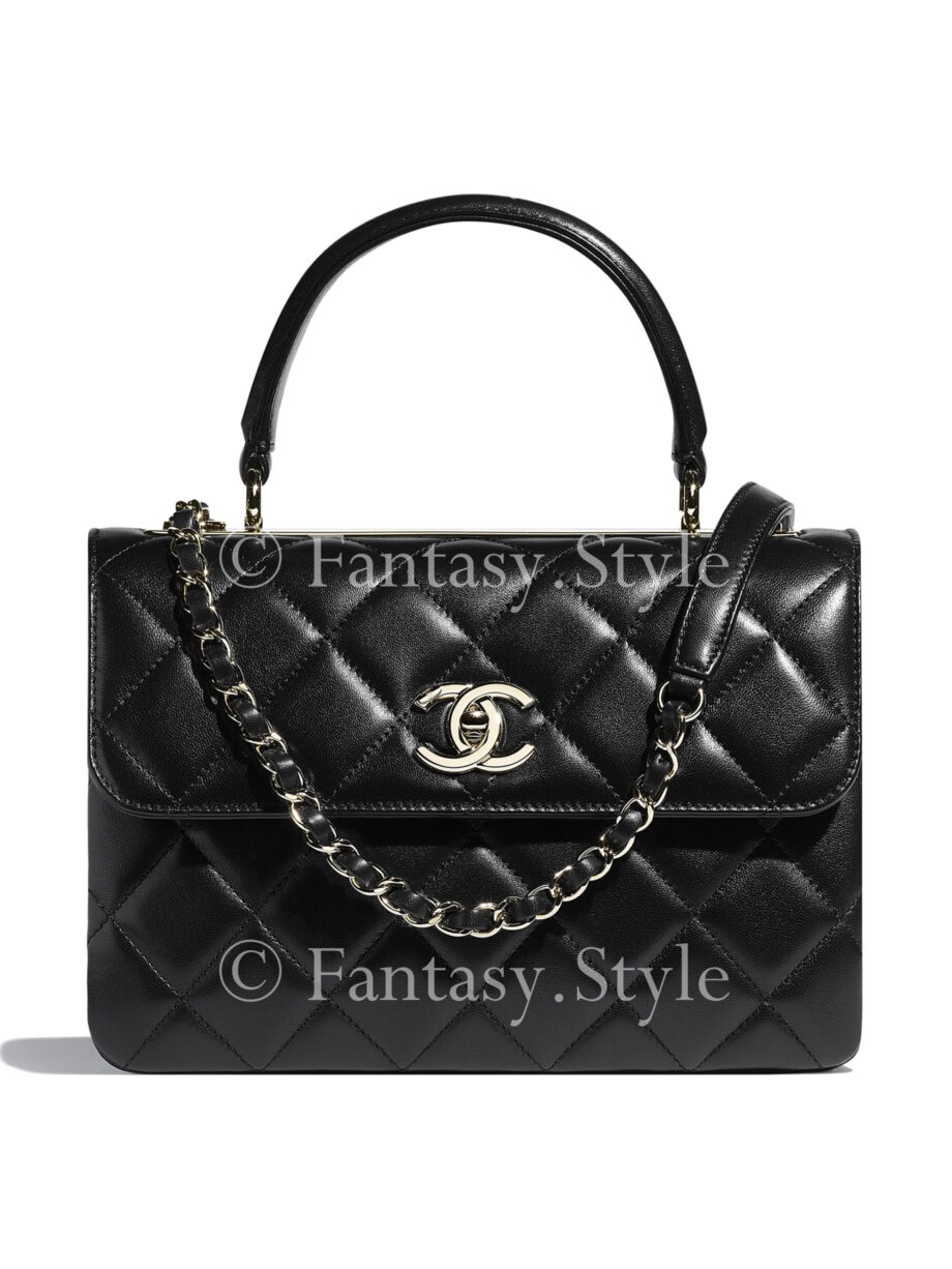 Flap Bag With Top Handle