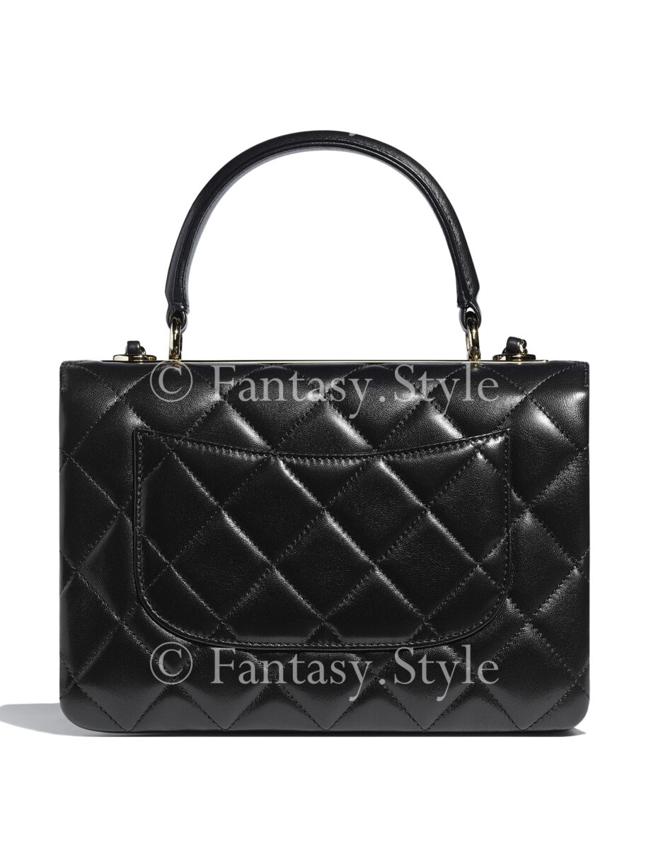 Flap Bag With Top Handle