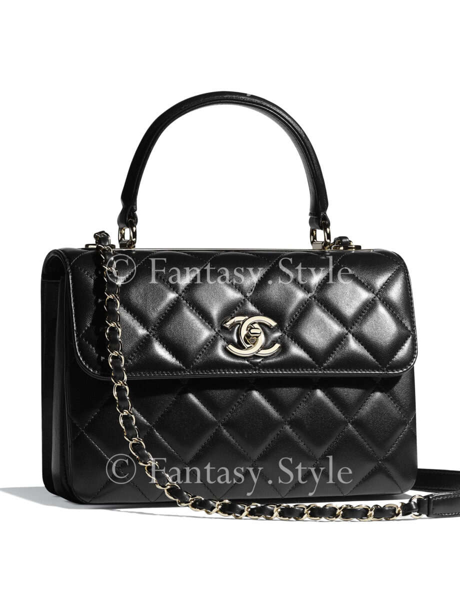 Flap Bag With Top Handle