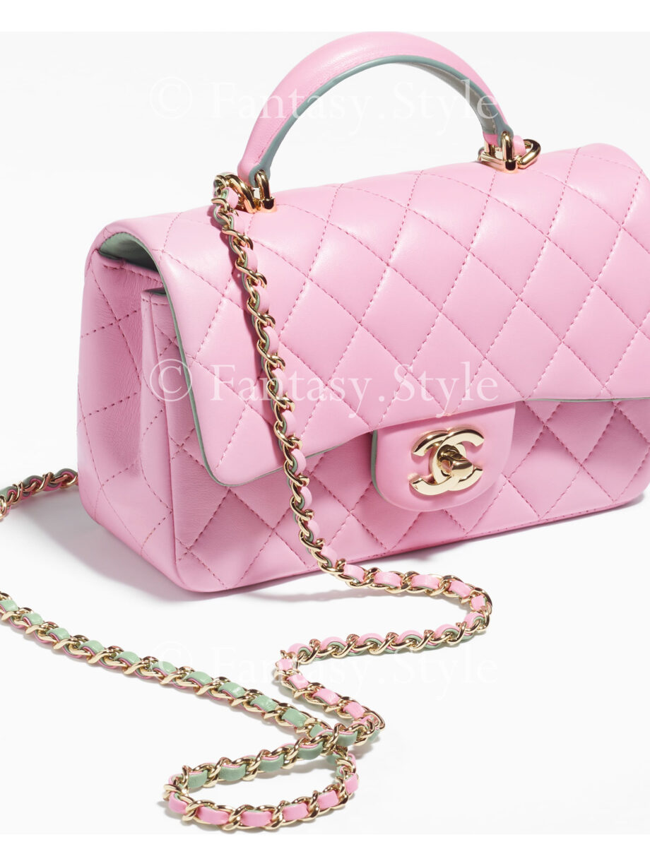 Mini Flap Bag with Top Handle