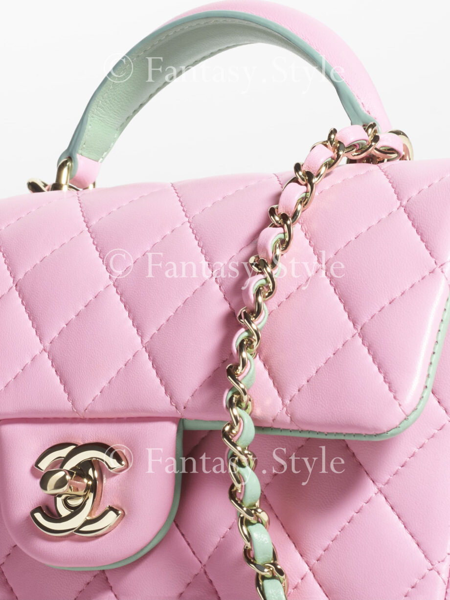 Mini Flap Bag with Top Handle