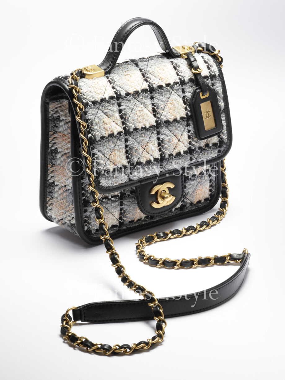 Small Flap Bag With Top Handle