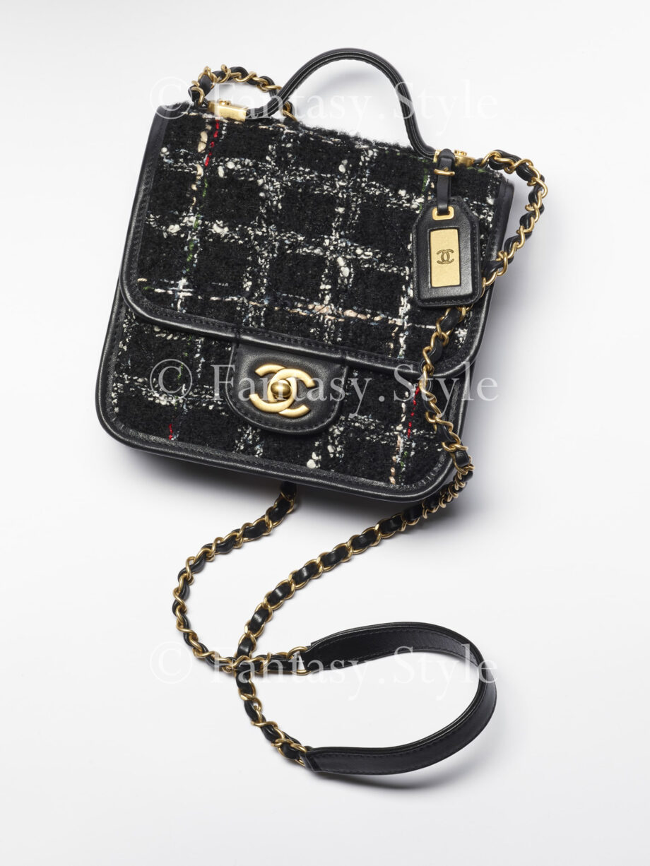 Small Flap Bag With Top Handle