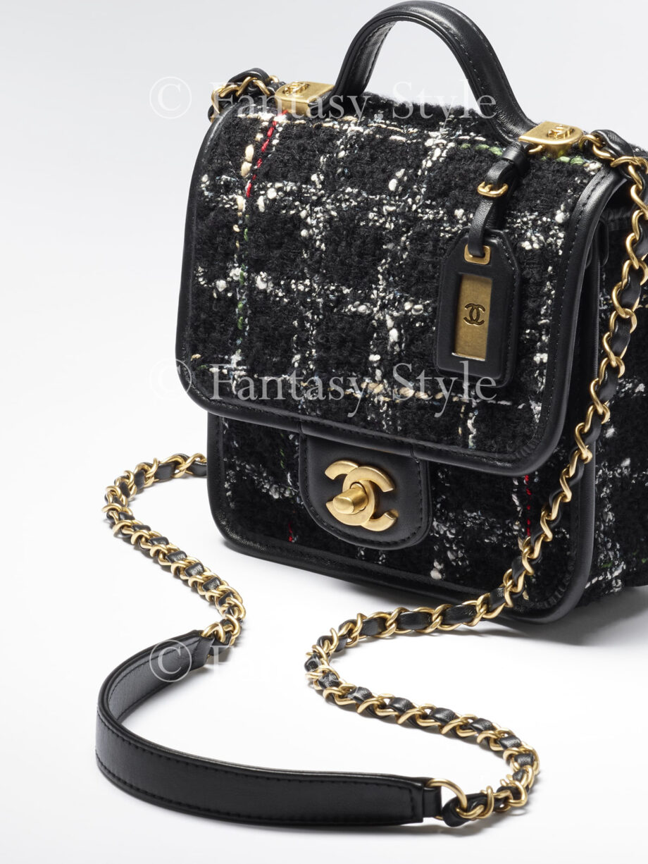 Small Flap Bag With Top Handle