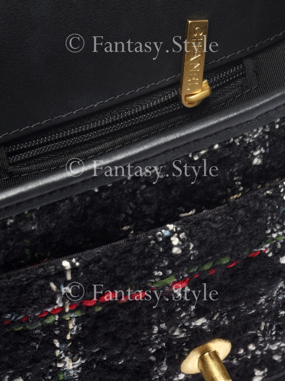 Small Flap Bag With Top Handle