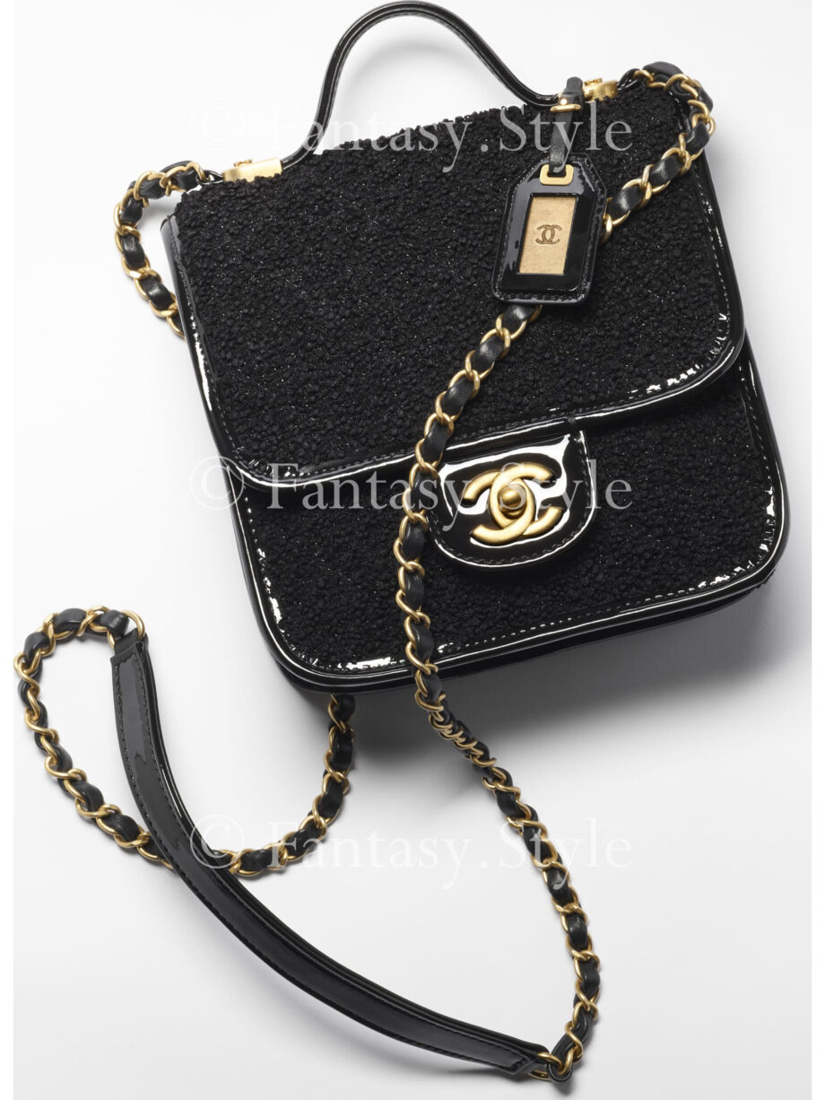 Small Flap Bag With Top Handle