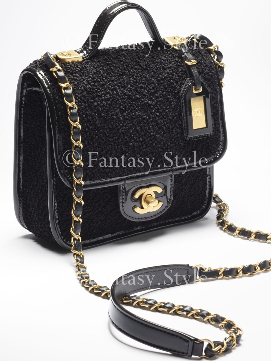 Small Flap Bag With Top Handle