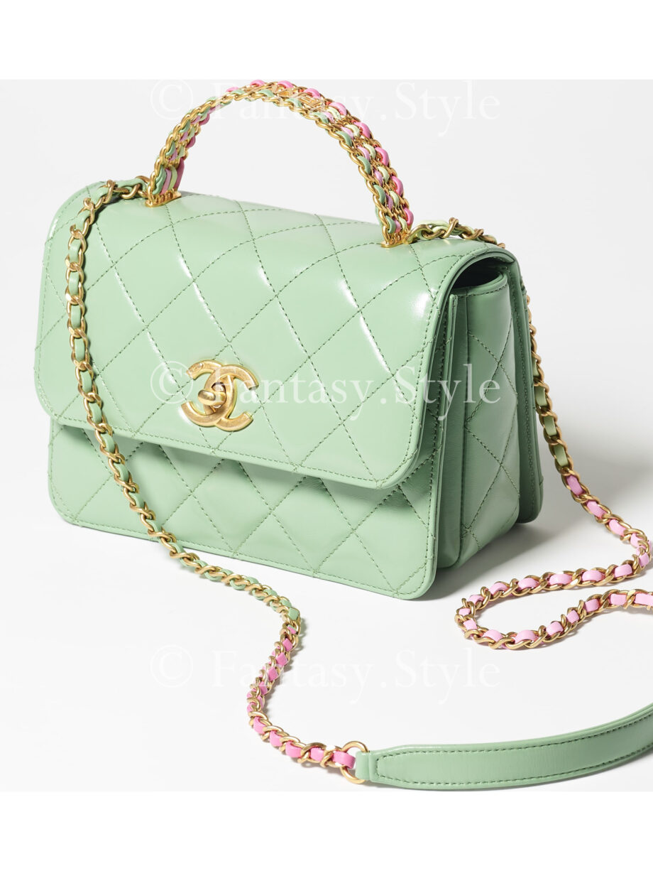 Mini Flap Bag with Top Handle