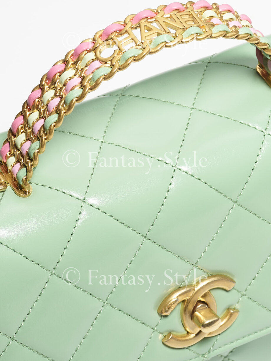 Mini Flap Bag with Top Handle