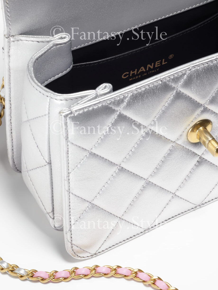 Mini Flap Bag with Top Handle